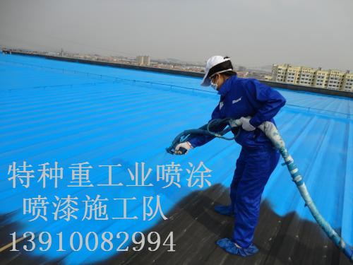 大安镇包括彩钢瓦喷漆翻新（